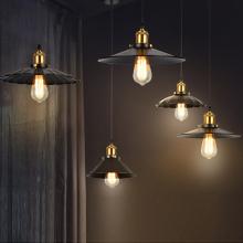 Industrial style Vintage Light Pendant Lights Indoor Lighting With Adjustable Hang Line